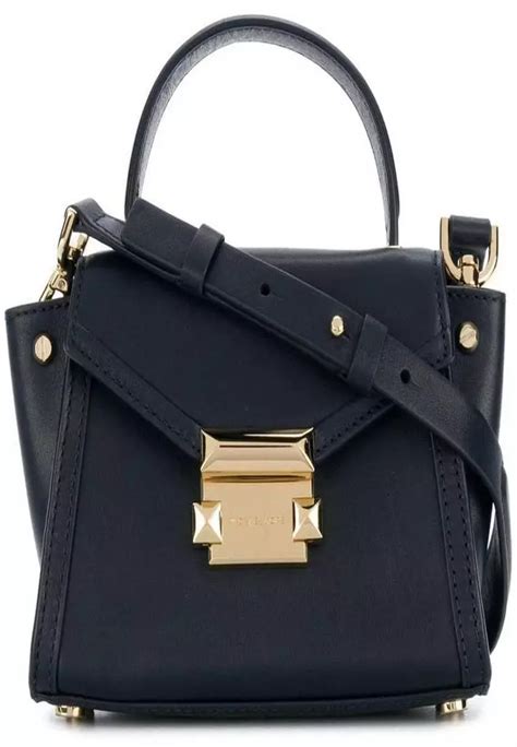 Michael Kors Whitney Mini Leather Satchel 